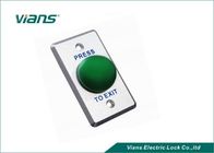 Прямоугольник сформировал зеленой переключатель нажима выхода двери IP50 подгонянный кнопкой