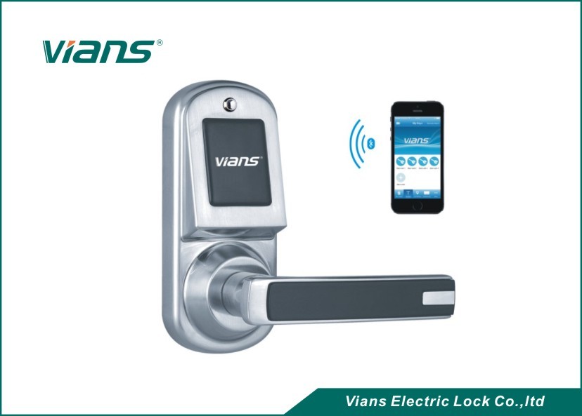 Безопасный Bluetooth беспроводной передний дверной замок , управление смартфоном дверной замок