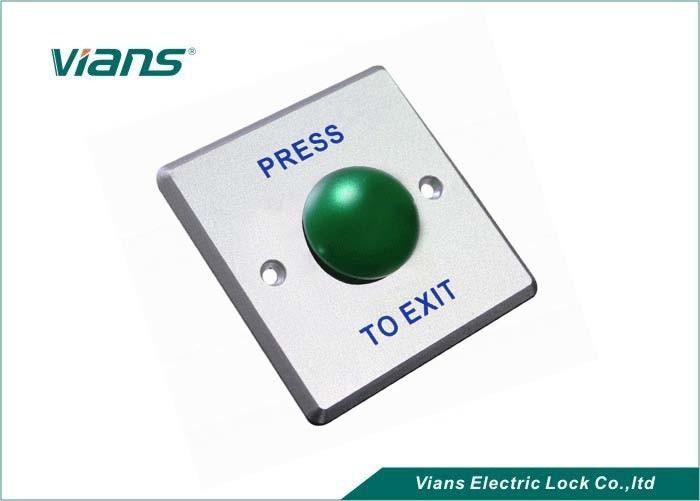 Кнопка входной двери электрического замка Вянс алюминиевая для системы управления доступом