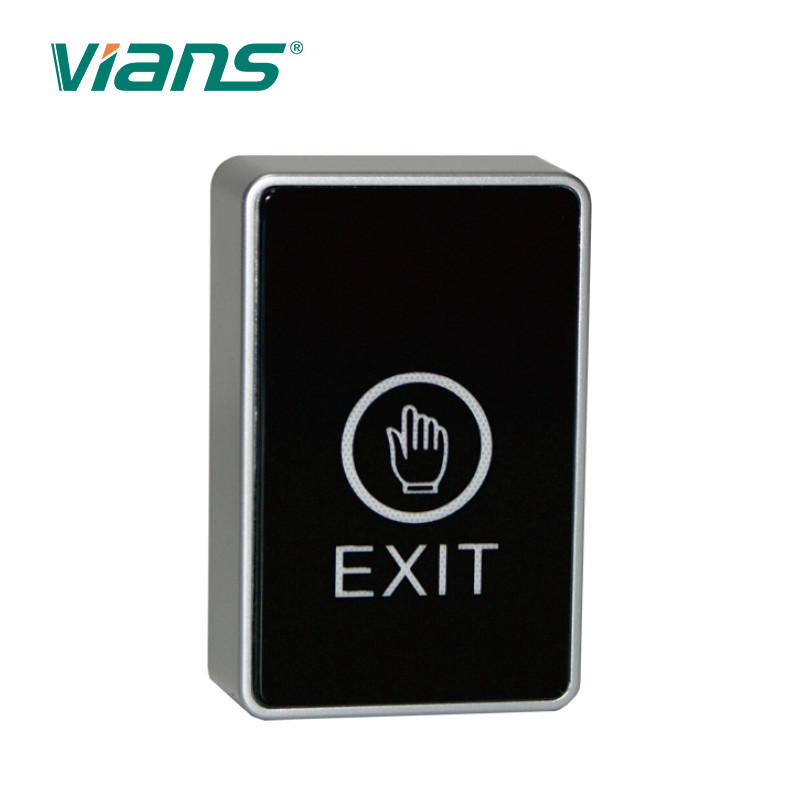Кнопка выхода двери с защитной сеткой касания, рамка полости управления доступом кнопки отпуска двери