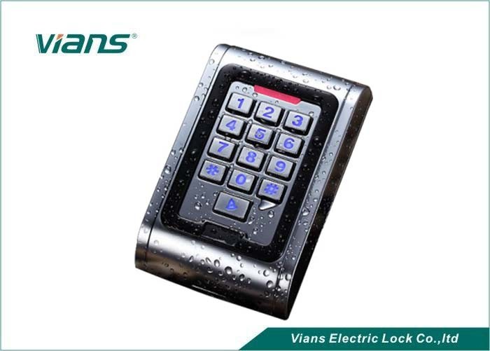 Кнопочная панель доступа двери IP68 водоустойчивая 125KHZ EMCard одиночная