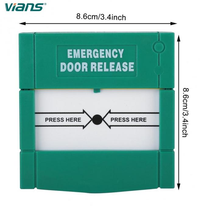 Аварийный переключатель доступа управлением переключателя кнопки отпуска двери FCC ROHS 1