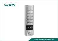 Прямоугольный одноместный контроллер доступа двери изолированная клавиатура контроль доступа EM / HID карта