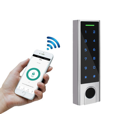 Регулятор доступа двери умного отпечатка пальцев Tuya одиночный с картой RFID